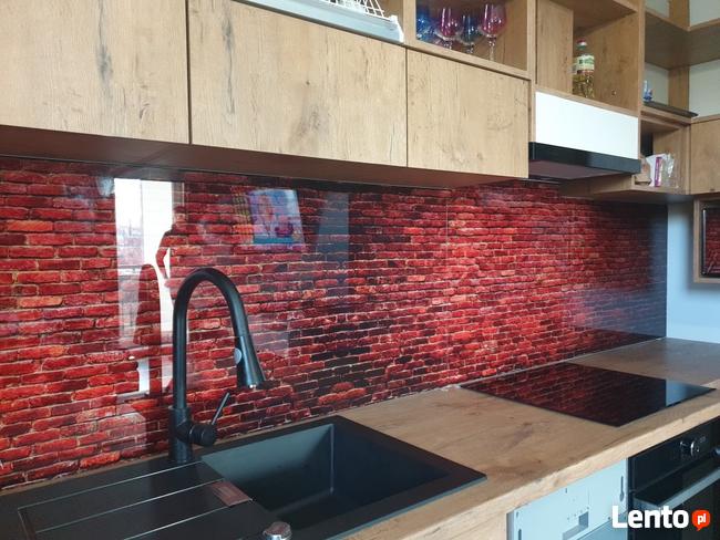 Panele szklane z grafiką , szkło do kuchni , lacobel