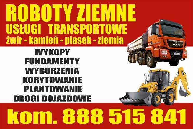 Transport kruszywo kamień tłuczeń kliniec żużel szlaka KOPAR