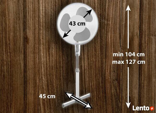 WENTYLATOR WIATRAK stojący podłogowy ESPRERANZA Poznań