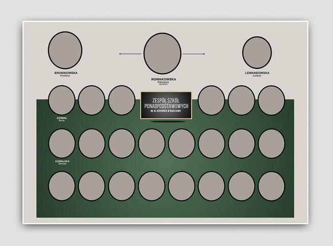 Tablo Szkolne Wzory dla nauczycieli Klasowe i Absolwentów A2