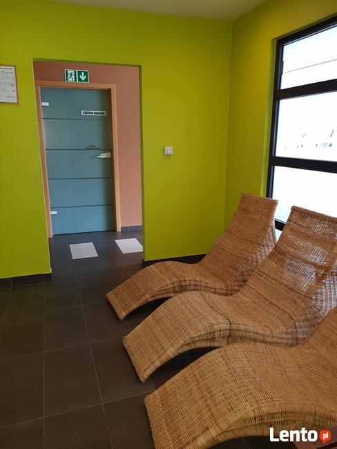 Apartament LUX pomarańczowy z basenem, sauną, siłownią,