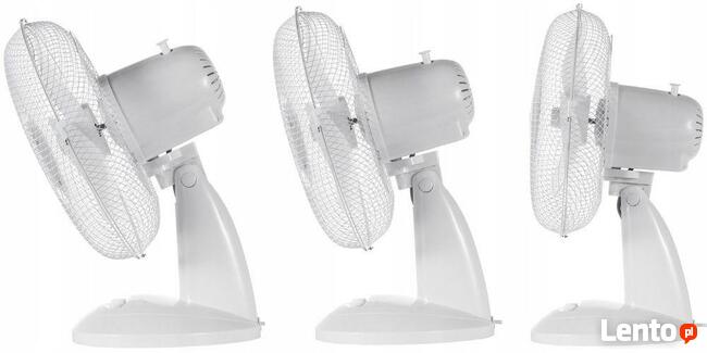 WENTYLATOR WIATRAK biurkowy stołowy stojący DUŻY Poznań