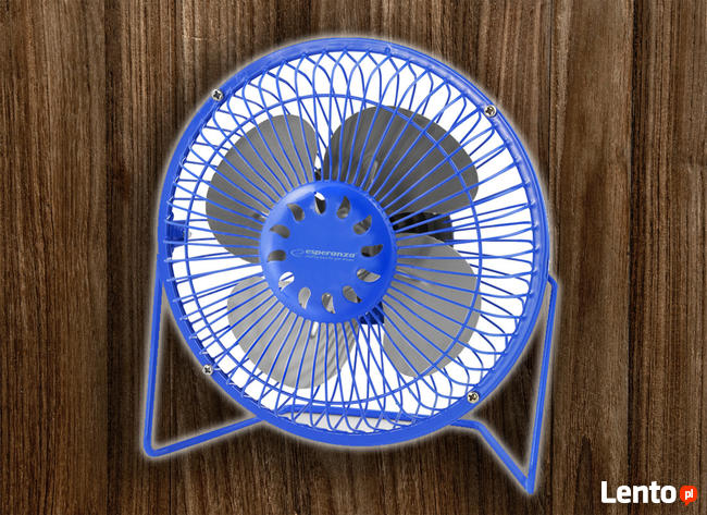 WENTYLATOR WIATRAK biurkowy stołowy mini ESPERANZA Poznań