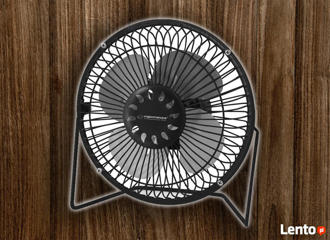 WENTYLATOR WIATRAK biurkowy stołowy mini ESPERANZA Poznań