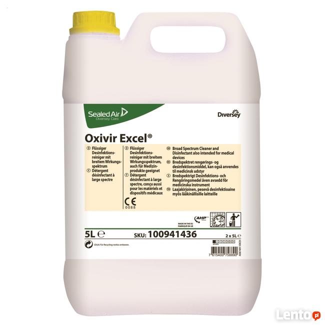 płyn do dezynfekcji powierzchni i narzędzi OXIVIR 5l