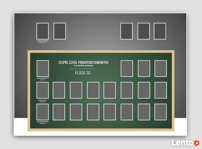 Tablo Szkolne Wzory dla nauczycieli Klasowe i Absolwentów A2