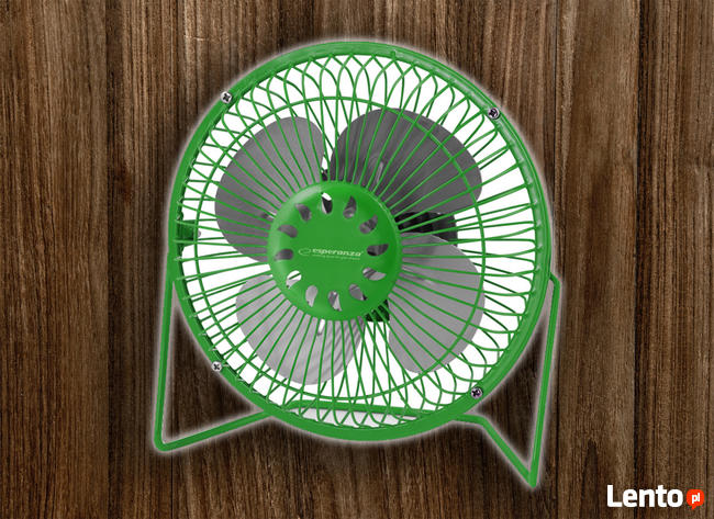 WENTYLATOR WIATRAK biurkowy stołowy mini ESPERANZA Poznań