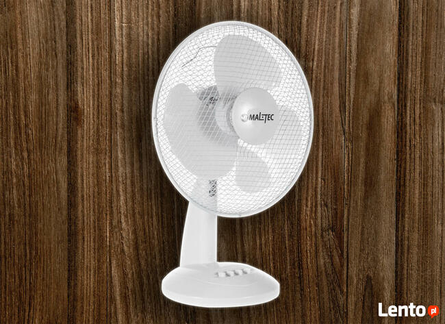WENTYLATOR WIATRAK biurkowy stołowy stojący DUŻY Poznań