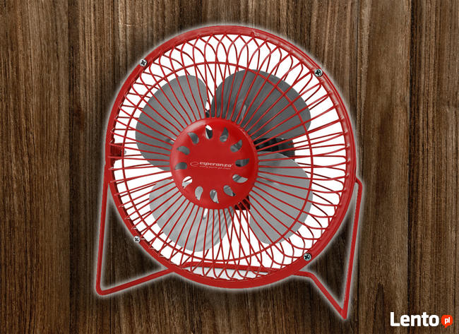 WENTYLATOR WIATRAK biurkowy stołowy mini ESPERANZA Poznań