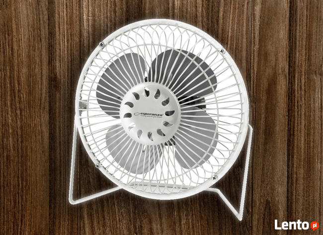 WENTYLATOR WIATRAK biurkowy stołowy mini ESPERANZA Poznań