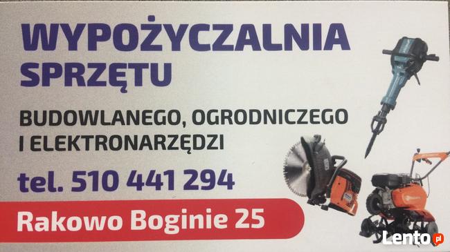 Glebogryzarka OLEO-MAC - wynajem