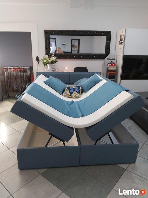 *Super cena*łóżko kontynentalne 160x200 dwa pojemniki