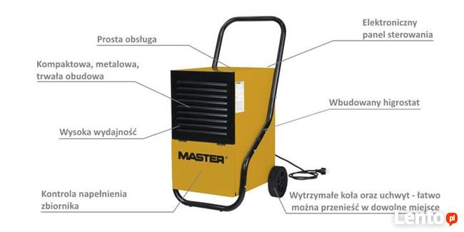 Osuszacz powietrza Master - wynajem