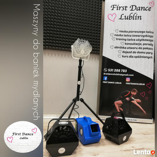 Wynajem wytwornicy baniek mydlanych