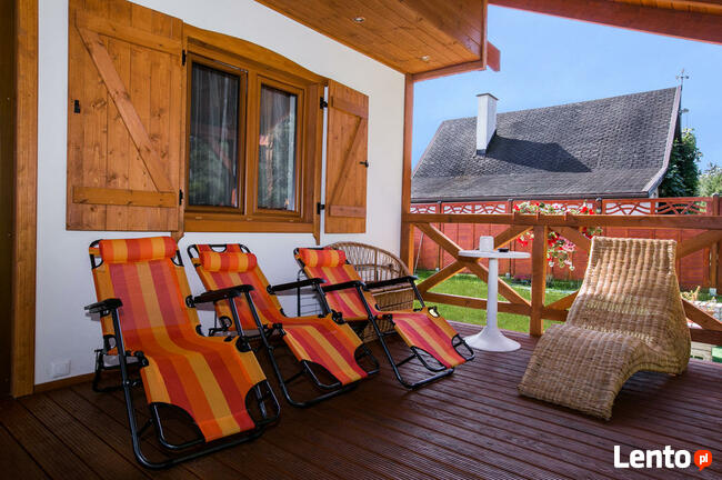 Dom nr 7 letniskowy na wakacje Domek nad jeziorem w Santocznie