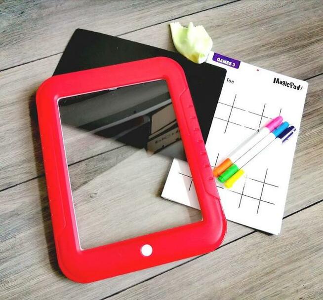 Tablet podświetlany LED 3D pisaki karty wzorów NOWY !