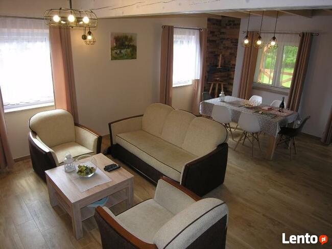 Dom nr 7 letniskowy na wakacje Domek nad jeziorem w Santocznie