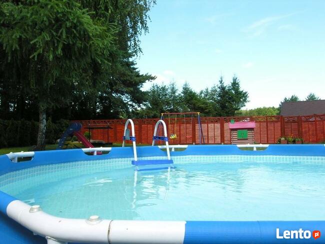 Dom nr 5 letniskowy na wakacje Domek nad jeziorem w Santocznie