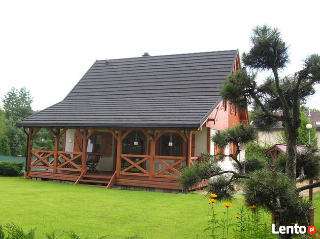 Dom nr 7 letniskowy na wakacje Domek nad jeziorem w Santocznie