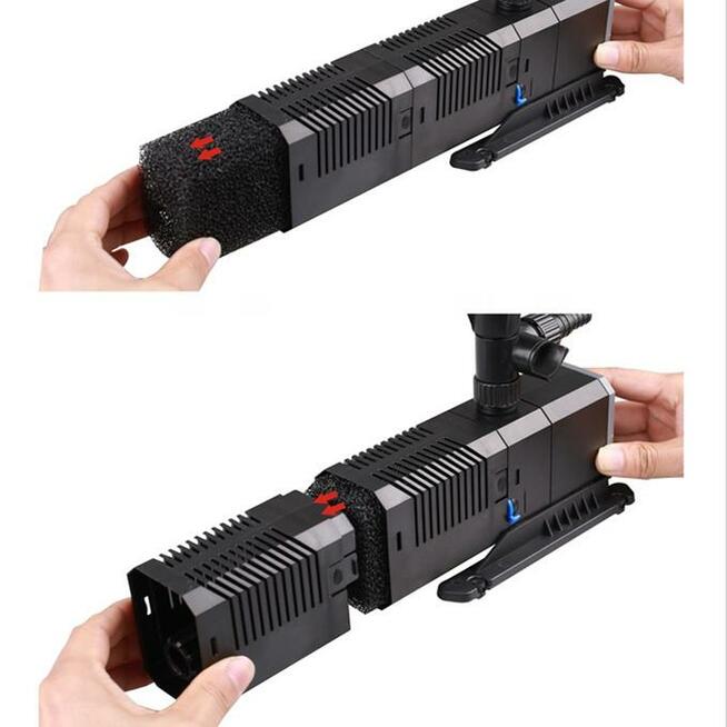 Fontanna do oczko wodne.Podwójny filtr wody.Pompa 600l/h