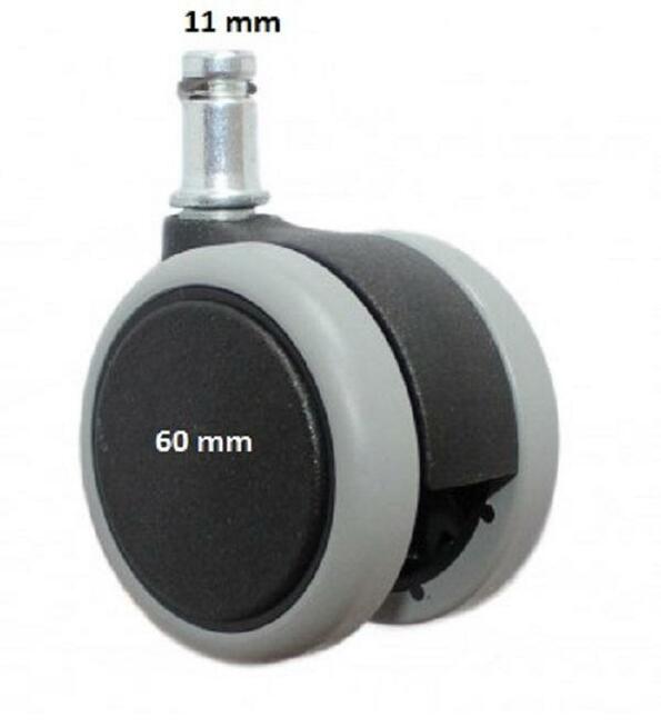 Kółko twarde duże trzpień Φ11mm średnica Φ65mm kpl