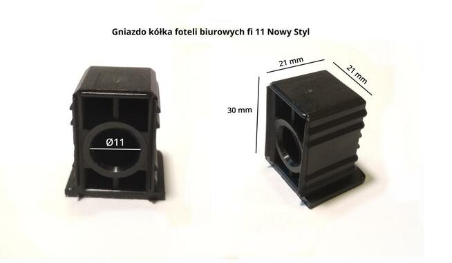 Kółko miękkie trzpień Φ10mm średnica Φ50mm kpl