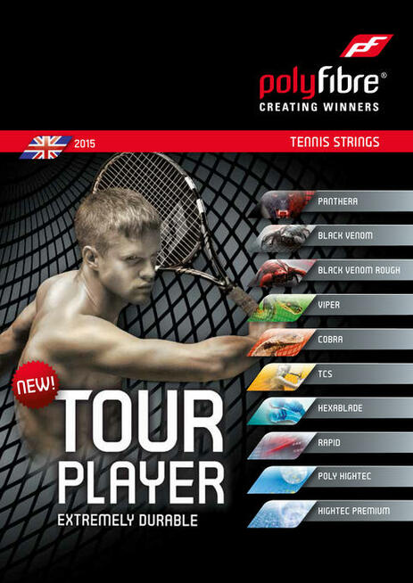 Naciąg tenisowy polyfibre Tcs Rapid Promocja