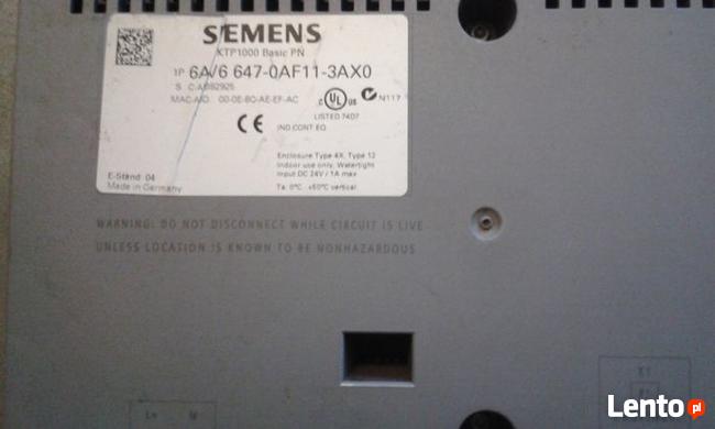 Siemens KTP 1000