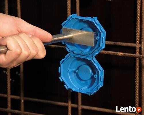 Puszki elektroinstalacyjne do betonu lanego/wibrowanego