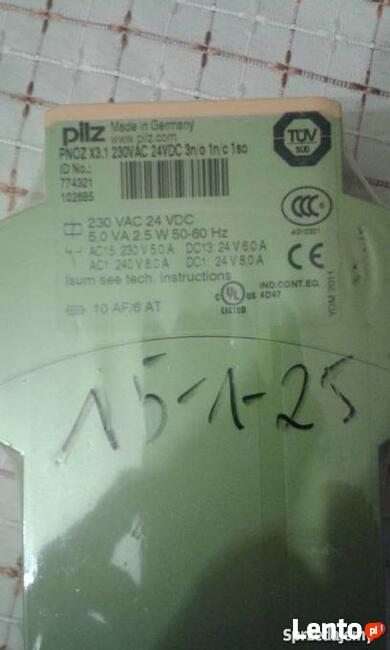 Moduł bezpieczeństwa Pilz PNOZ X3.1