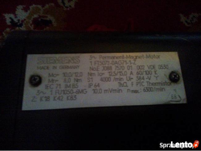 Serwo silnik Siemens