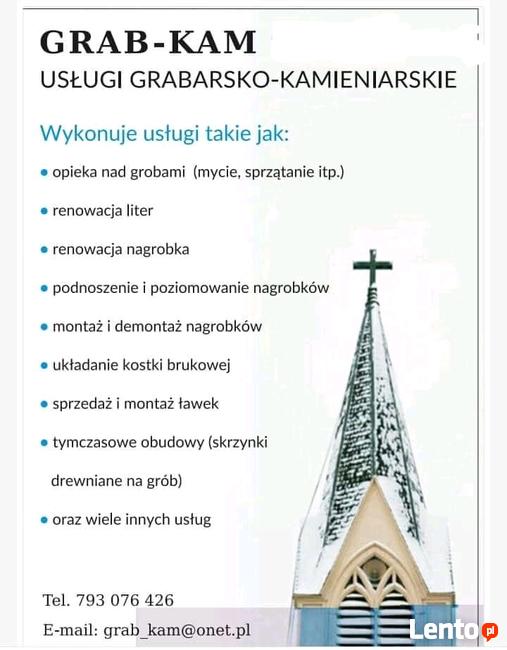 Sprzątanie nagrobków