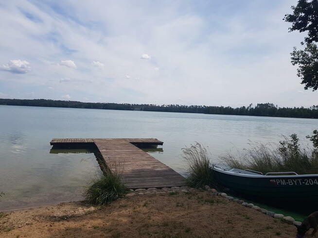 Apartament nad JezioremMausz, teren zamknięty, ŁódkaKajak