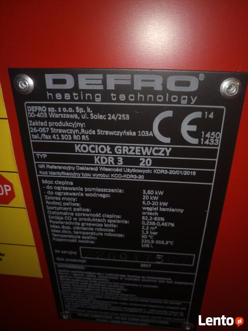 piec defro kdr 3 20kw