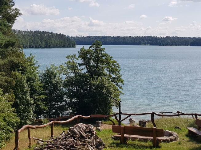 Apartament nad JezioremMausz, teren zamknięty, ŁódkaKajak