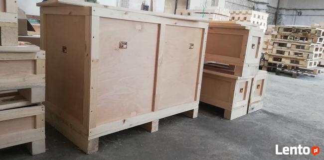Drewniane Przemysłowe Skrzynie dla Firm