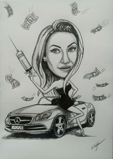 Portrety i karykatury na zamówienie :)