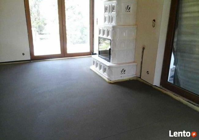 Wylewki Maszynowe na ogrzewanie podłogowe oraz Styrobeton