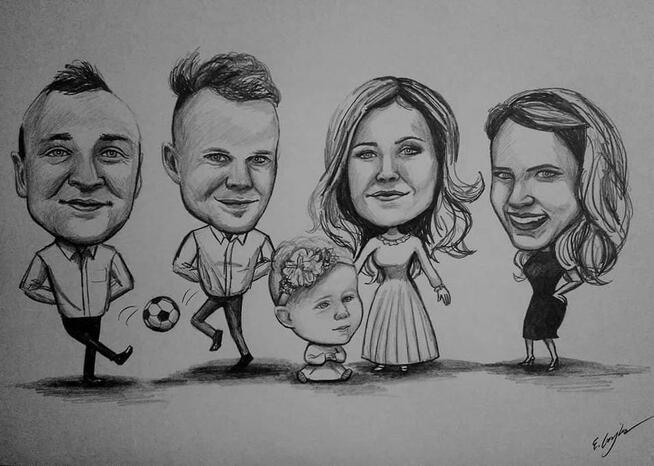 Portrety i karykatury na zamówienie :)