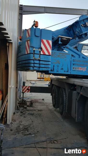 Dźwigi Zduńska Wola usługi dźwigowe