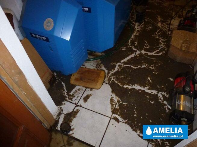 sprzątanie po wybiciu kanalizacji zalaniu Cała Polska