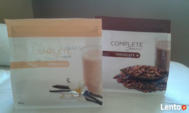 Koktajle Complete Juice Plus+ Wanilia lub czekolada