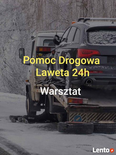 Laweta Warszawa S8 S2 autostrada A2 Pomoc Drogowa