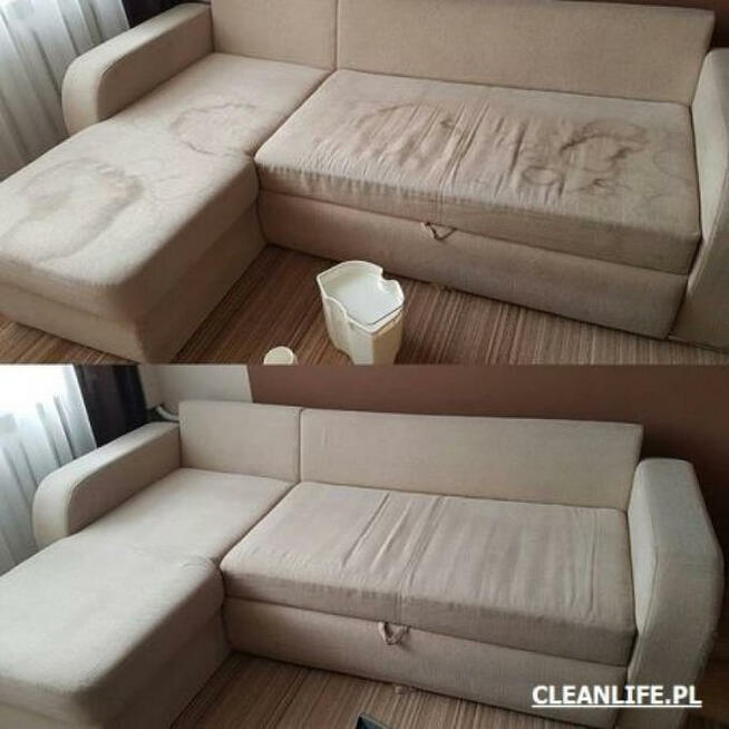 Pranie tapicerki meblowej - kanapy, materacy, foteli, narożn