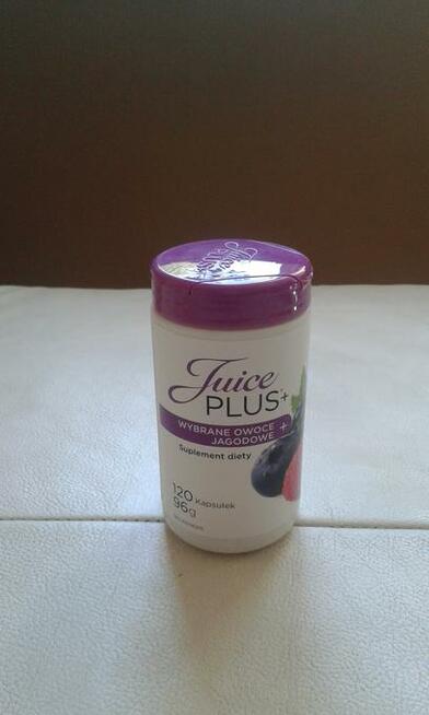 Kapsułki jagodowe Juice Plus+ 120szt na 2 miesiące od produc