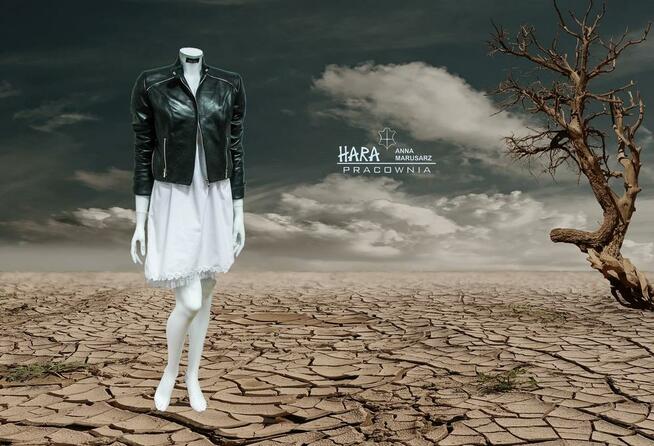 Kurtka Skórzana typ Ramoneska 100% Naturalna Skóra