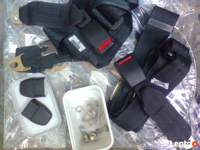 Sprzedam fabryczne, oryginalne tylne pasy - Fiat 126p.