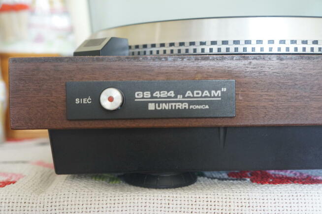 STARY GRAMOFON UNITRA ADAM GS 424- BARDZO DOBRY STAN