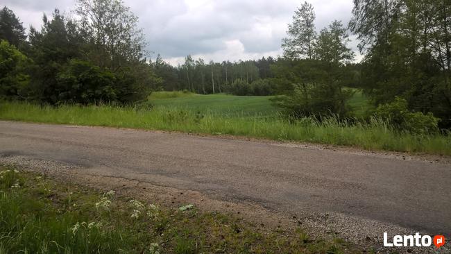 Mazury Stare Juchy działki w okolicach jeziora lasu