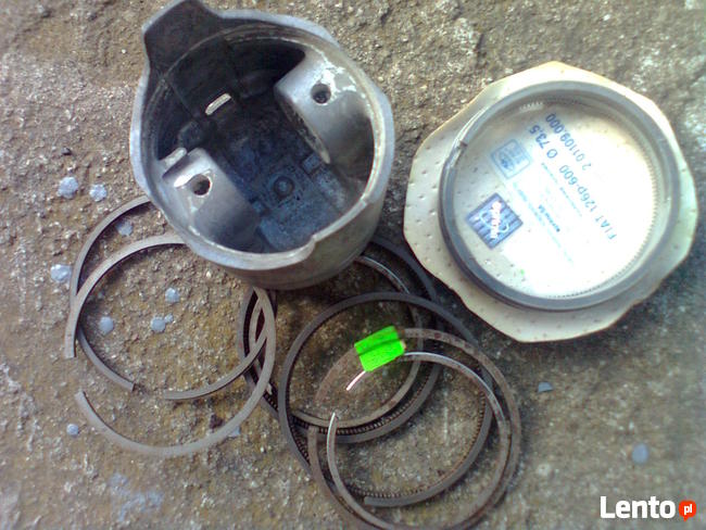 Sprzedam tłok i pierścienie do Fiata 126p - 600cm3